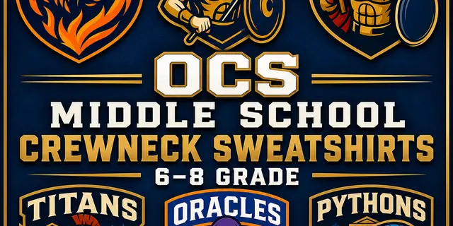 Middle School Team Shirts